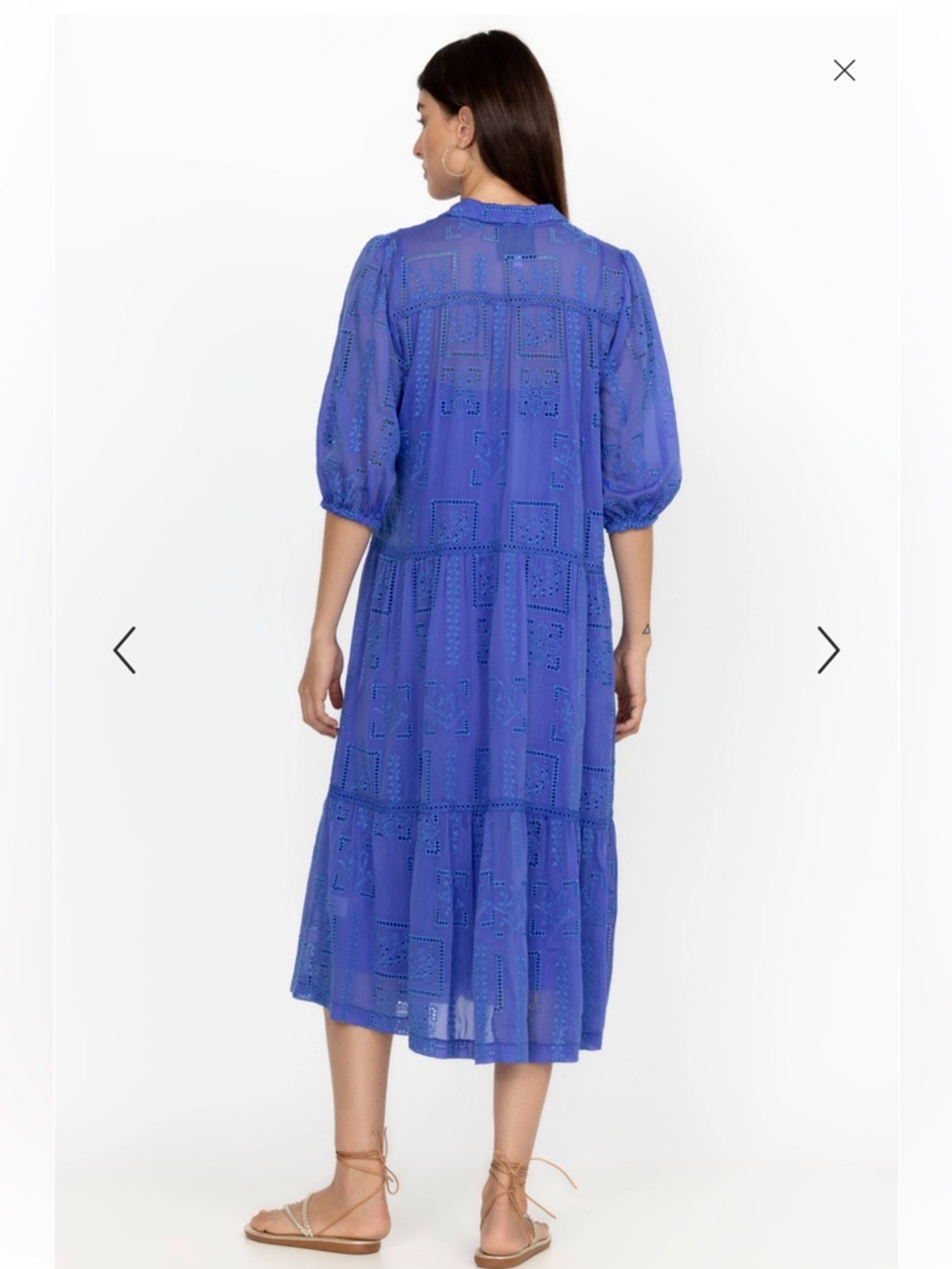 Johnny Was SADIE MIDI DRESS‎ XS - Picture 3 of 12